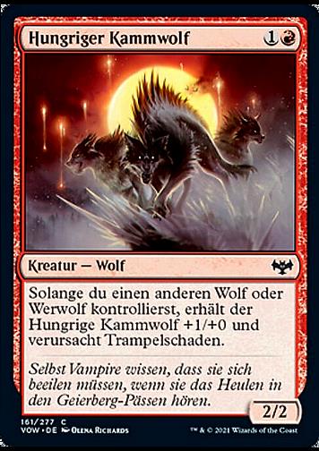 Hungriger Kammwolf (Hungry Ridgewolf)